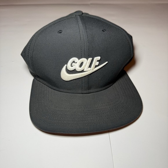 Nike Other - Nike Golf Aerobill Dri Fit Hat Gray Adjustable Cap Swoosh Logo